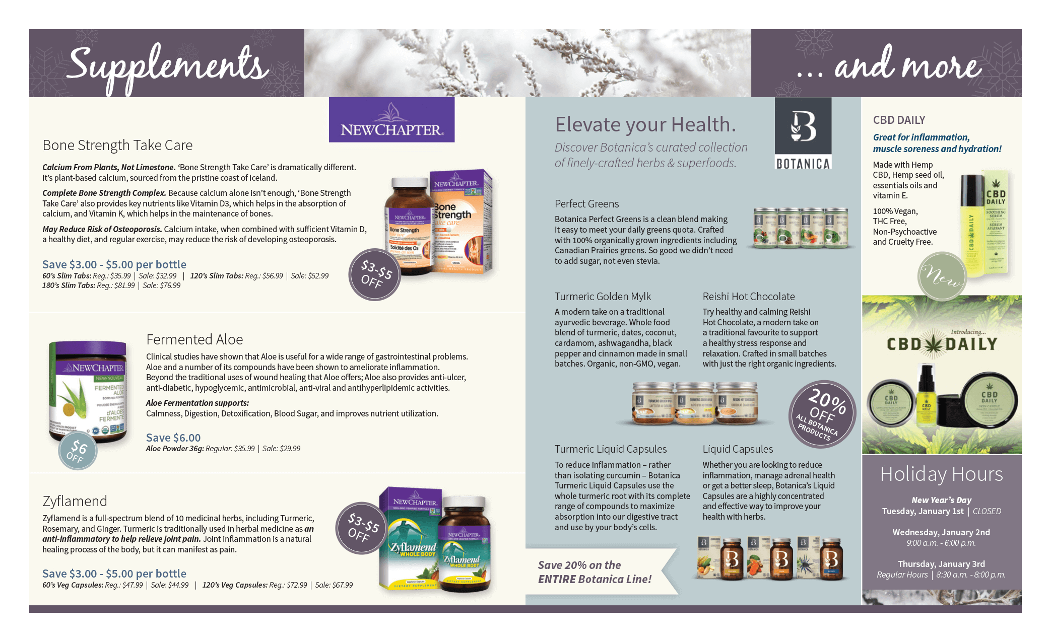 Flyer January 2019 - Pharmacy in NW Calgary