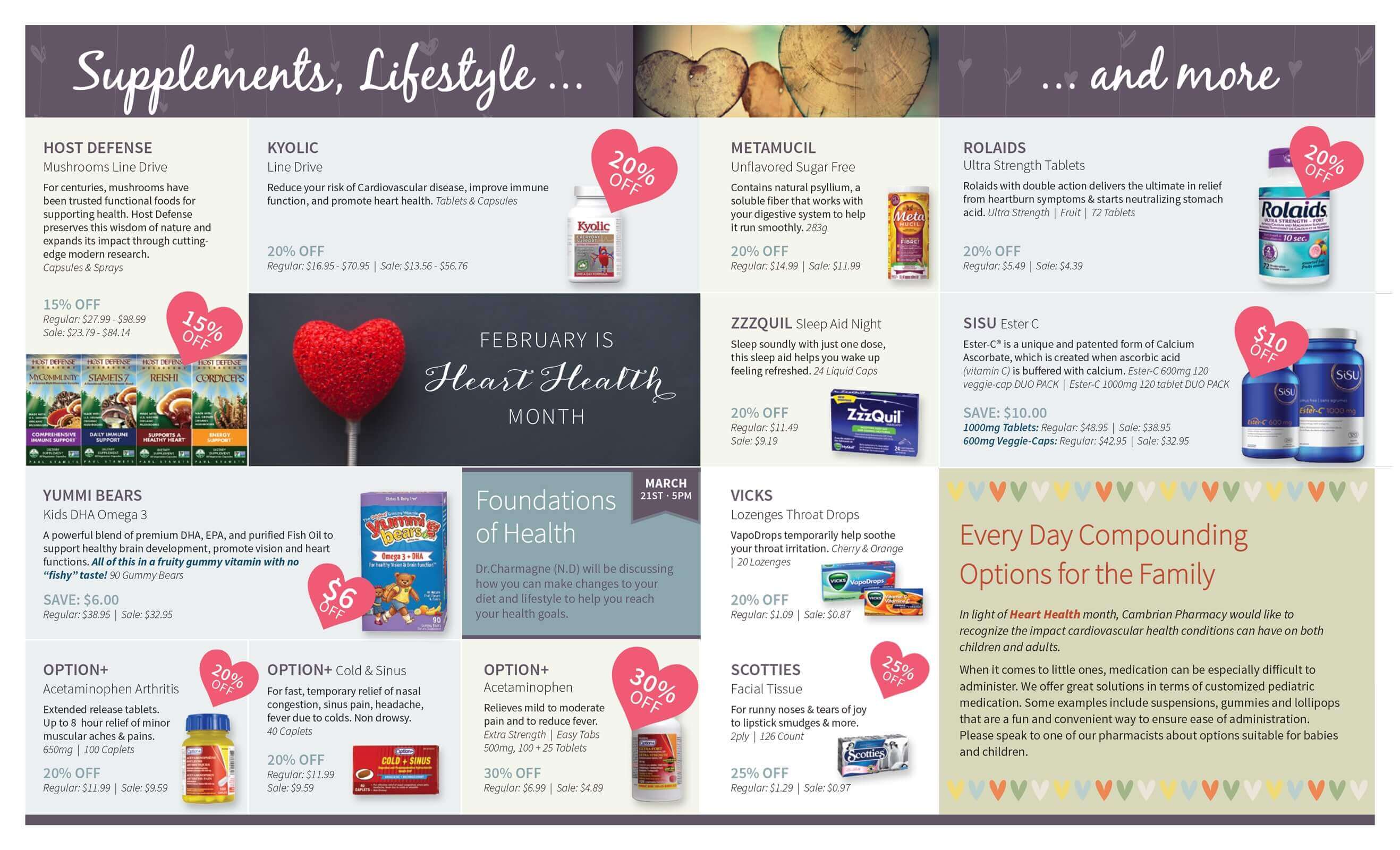 Flyer February 2018 - Pharmacy in NW Calgary