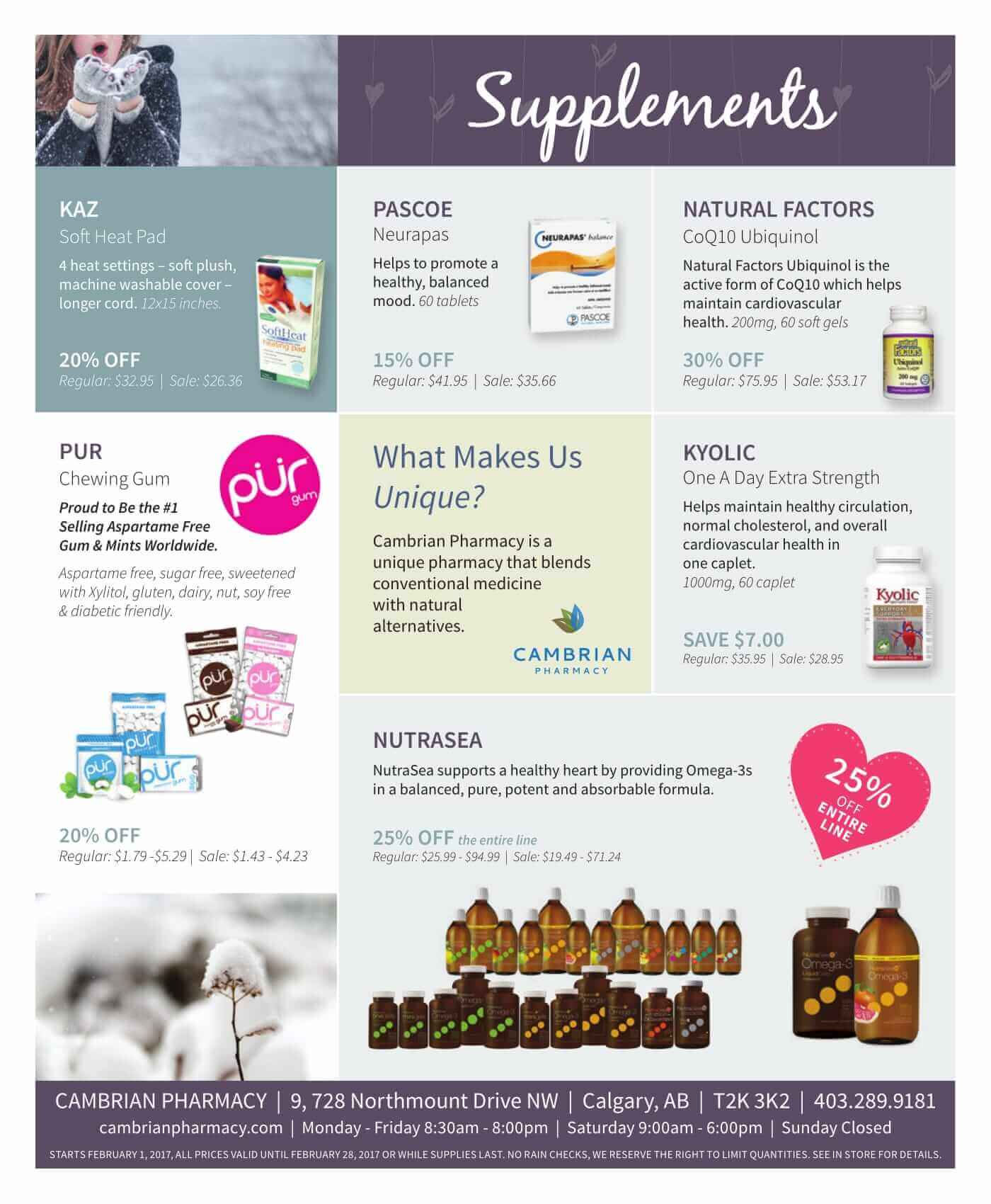 Flyer February 2017 - Pharmacy in NW Calgary