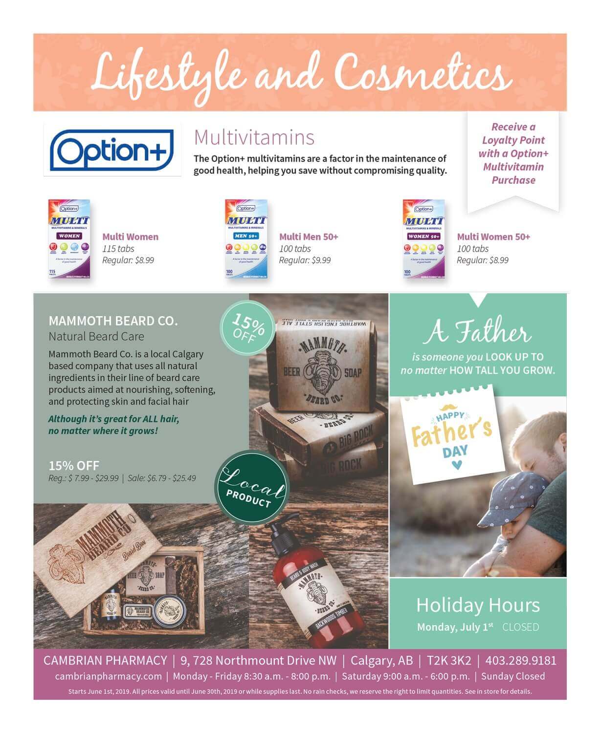 Flyer June 2019 - Pharmacy in NW Calgary