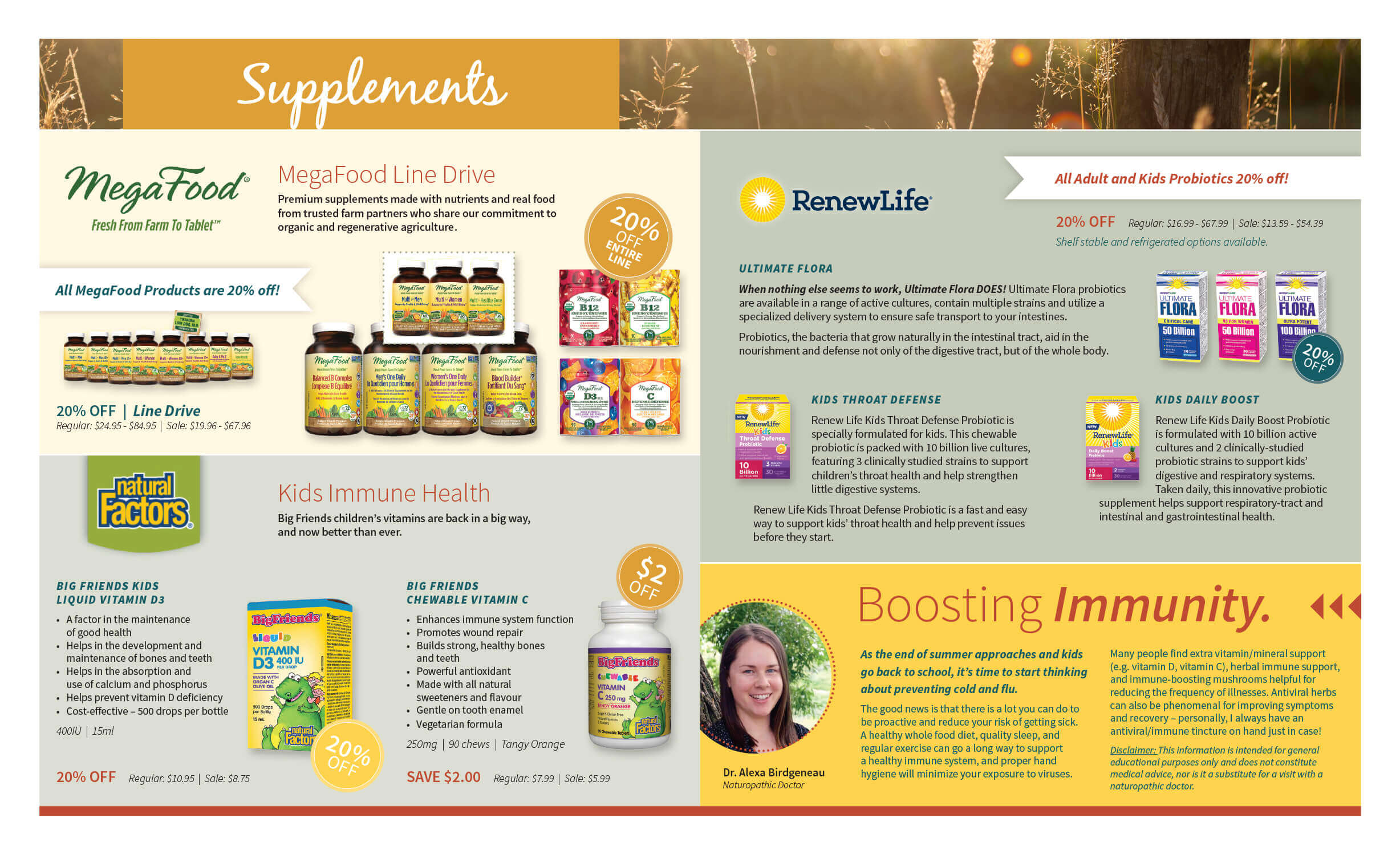 Flyer September 2019 - Pharmacy in NW Calgary