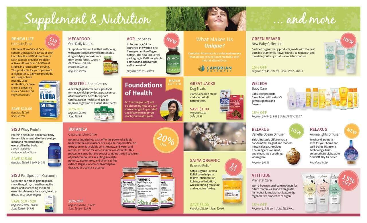 Flyer March 2018 - Pharmacy in NW Calgary