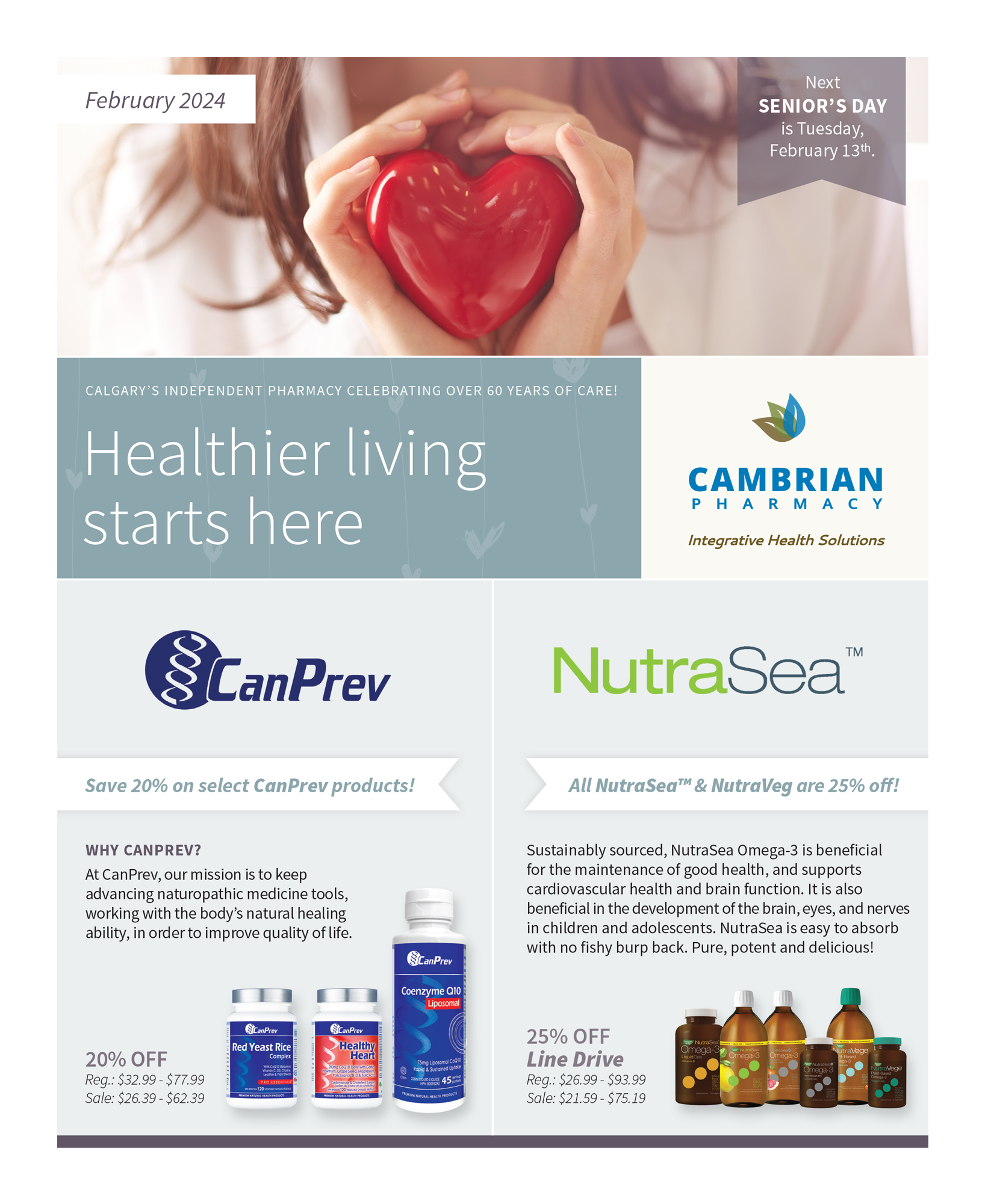 Flyer February 2024 Cambrian Pharmacy Pharmacy NW Calgary   February 2024 Flyer 01 