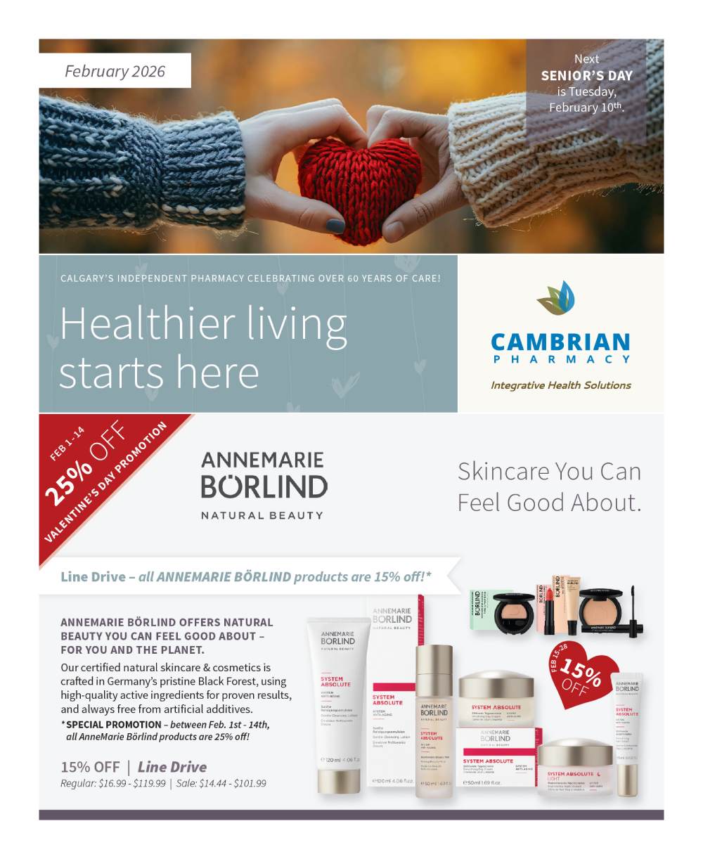 Flyer February 2026 - Pharmacy in NW Calgary