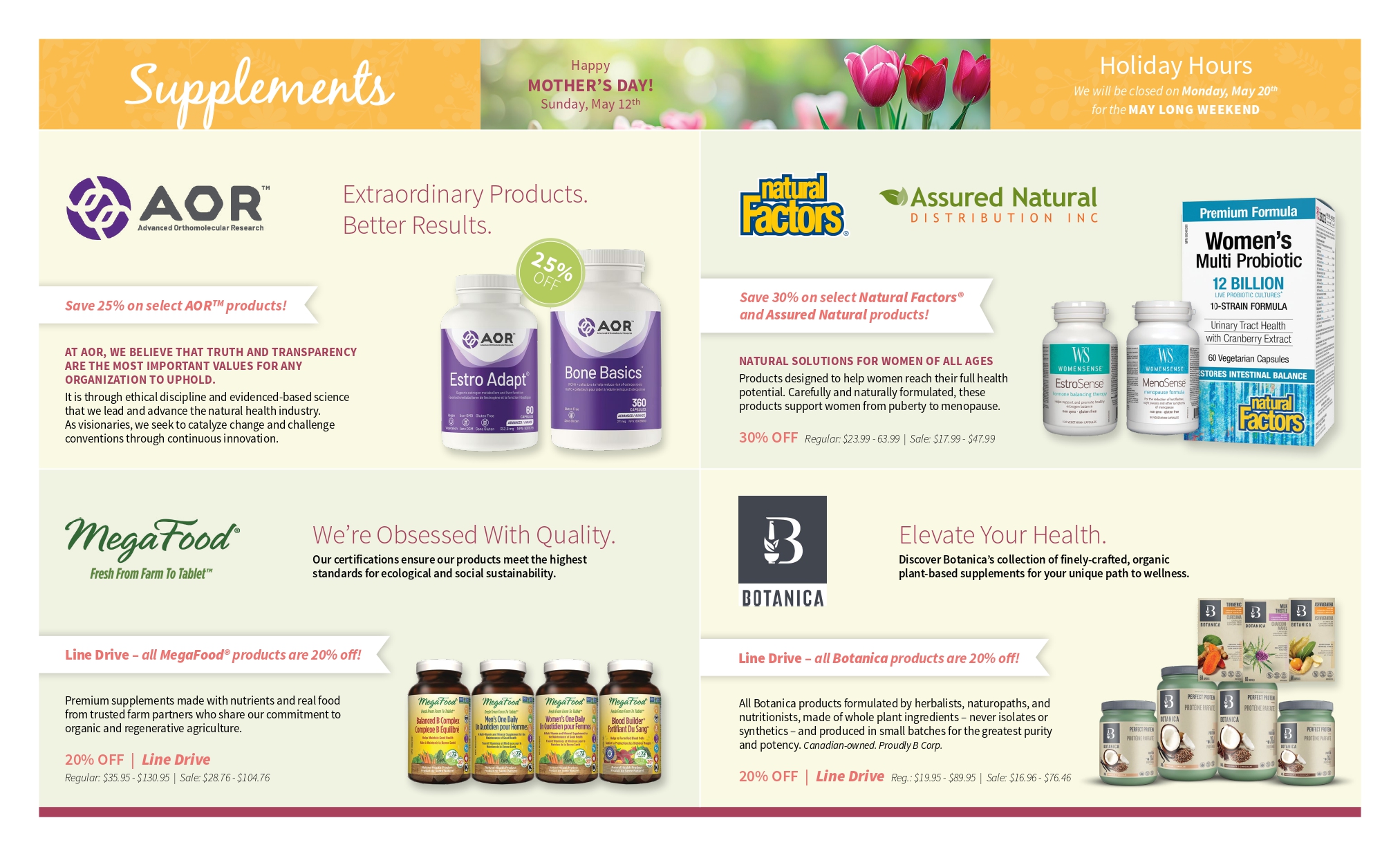 Flyer May 2024 - Pharmacy in NW Calgary