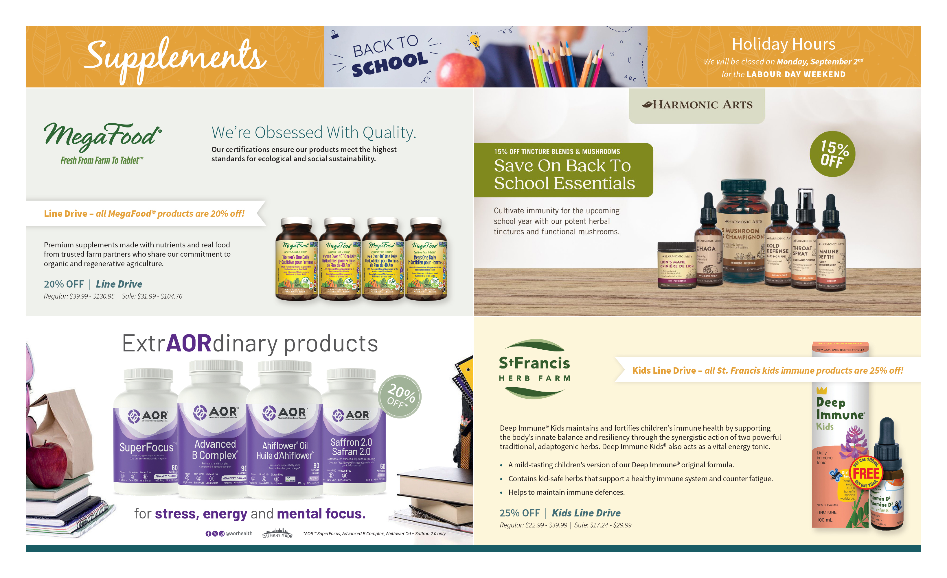 Flyer September 2024 - Pharmacy in NW Calgary